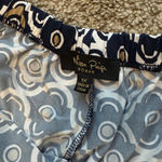 Melissa Paige Palazzo Pants 1X Geometric Border Print Boho Resort Wide Leg Chic Photo 7