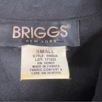 Briggs New York  Vintage Black Small Button Front Moleskin Feel Shacket/J… Photo 3