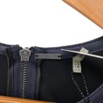 Elie Tahari Navy Lamb Leather Mila Sheath Dress New Photo 3