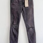 Madewell  9" Mid-Rise Skinny Dark Grey Jeans Size 24 Photo 1