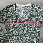 Equipment  green leopard cashmere sweater XS Photo 9