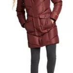 Eddie Bauer Women's Lodge Cascadian Down Parka In Burnt Orange Size M Photo 0