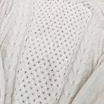 Cable Knit Sweater White Size XS Photo 2