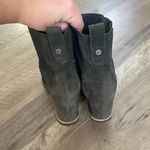 UGG  Pax Chelsea Wedge Bootie Suede Dark Brown 10 Photo 2