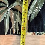 VTG Tori Richard Honolulu Hawaiian fruit dress midi maxi black green tan medium Photo 4