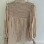 Tuckernuck  Champagne Jaia Smocked Blouse Photo 4