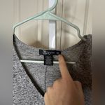 Miss Chevious XS Gray Tunic Top V Neck Long Sleeve Casual Comfortable Photo 1