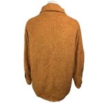 12th Tribe Brown Fleece Sherpa Cozy Button Down Shacket Shirt Jacket Size S/M Photo 1