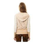 Jack by BB Dakota Jack BB Dakota medium Hachi French Terry asymmetrical zip up beige hoodie Photo 1