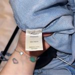 Lovers + Friends Denim Emily Blue Chambray Jumpsuit Size XS Photo 6