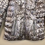 Obermeyer Women’s Leighton Metallic Patterned Zip-Up Hooded Snow Winter Jacket Photo 5