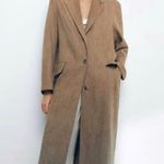 ZARA  rustic straight cut coat LIMITED EDITION Photo 2