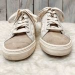 A New Day Madison White Animal Print Faux Suede Sneakers 9.5 Photo 3