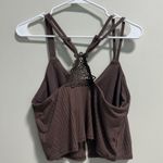 Aerie NWT Ribbed Appliqué Lace Bralette Size Photo 2