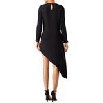 Alexis rtr SZ small black Helene asymmetrical long sleeve dress solid solid Photo 1
