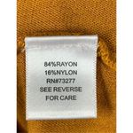 Apt. 9  Women's Rayon Blend Soft Off The Shoulder Top Dark Yellow Size Medium Photo 3