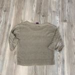 Fire Los Angeles  Taupe Knit Sweater NWT Photo 1