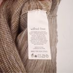 Aritzia  Wilfred Brown Knit Mini Dress Marled Cut Out Sleeveless Photo 4