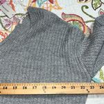 Francesca's small twist back pullover sweater long sleeve relaxed fit v Photo 4