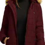 Women's Warm Winter Coat Heavy Puffer Jacket Parka with Fur Trimmed Hood Photo 4