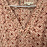 Avec Les Filles  Geometric Print Long Sleeve Romper Size Medium EUC Photo 5