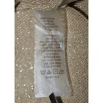 Vince Camuto Ladies M Gold Metallic V-Neck Sweater Size M Holiday Parties Photo 7