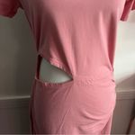 LNA  • Pink Alek Cutout Short Sleeve Dress Photo 4