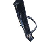 Vera Bradley  Windsor Navy Paisley HIPSTER Crossbody Bag Purse Retired Patern GUC Photo 3