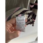 Bogner Virgin Wool Cashmere Sweater Women Medium Cream Tan Ski Ribbed Luxury Y2K Pink Photo 4