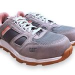 CAT Steel Toe Grey Construction Shoe Size 5.5 Gray Photo 2