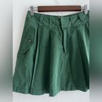 Free People Pleats To Meet You Cotton Miniskirt Black Forest Size 0 NWT Photo 4