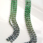 ZARA New! 's Night Out Glass Gems Earrings Photo 0