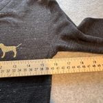 Victoria's Secret PINK Thermal Romper Small Gray Tie Waist Long Sleeve Shorts Photo 9