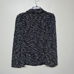 St. John Button Up Boucle Blazer Jacket Sz 10 Chunky Knit Business Academia Photo 3