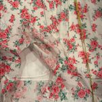 Endless Rose NEW  WOMENS  Dress with Pink and Green Floral Design L Photo 2