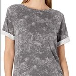 Daily Ritual Tie Dye Rolled Sleeve Lightweight Sweatshirt Gray Size XXL Photo 0