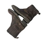 via spiga  Womens Sz 6 Erisa Chelsea Brown Suede Leather Booties Ankle Boot Photo 7