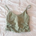 Altar'd State Altar’d State Revival Light Green Ruched Tank Top Size XS/S Photo 1