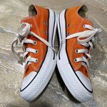 Converse All Star Low Tops Lace Up Dark Orange Fashion Sneakers Women’s 6 Photo 1