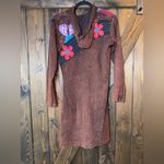 RISING INTERNATIONAL NEPAL HOODIE LONG JACKET Brown Size M Photo 1