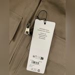 Alo Yoga NWT Cropped Main Character Jacket Light Cocoa Color Size M Photo 7