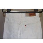 Levi's 501 White Distressed Jeans Photo 4