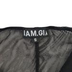 I am gia Black Amina Sheer Pants Sz S Photo 1