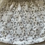Tobi NWT Women’s White Lace Skater Skirt Medium Coquette Girl Photo 2