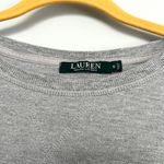 Ralph Lauren Lauren Light Gray Sweatshirt Dress Photo 7