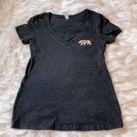 Next Level Apparel Gentle Ben’s Brewing Woman’s V-neck Gray T-shirt Size Small Photo 0