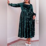 Jessakae Sophie Dress velvet forest green SIZE X3 gorgeous formal dress. NWT Photo 1