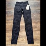Lululemon  Wunder Train High Rise 28” Heritage Camo Black Size 6 NWT Photo 1