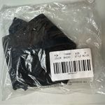 J.Crew  Women’s Classic Black Curved-waist cheeky bikini bottom Size Medium NWT Photo 7