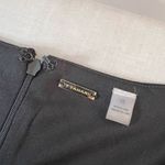 T Tahari Black Lace Up Skirt Sleeveless Sheath Cocktail Party Dress Size 10 Photo 6